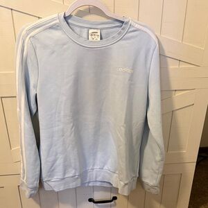 Adidas Women’s Sky Blue Crewneck Sweater